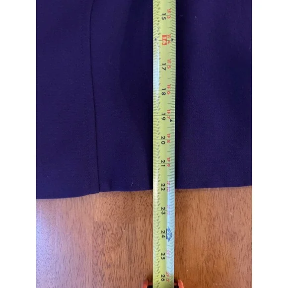Tahari Arthur S Levine Women's Purple Blazer Jacket 3 Button Cuffed Sleeve Sz 16 - Picture 9 of 9